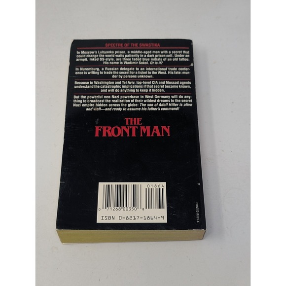 The Front Man by Maurice Sellar Zebra Paperback 1985 80s Novel Book - Picture 3 of 9